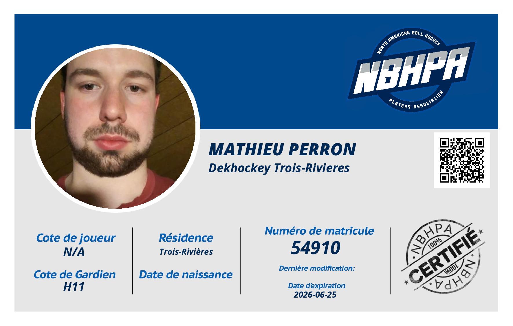 Mathieu Perron
