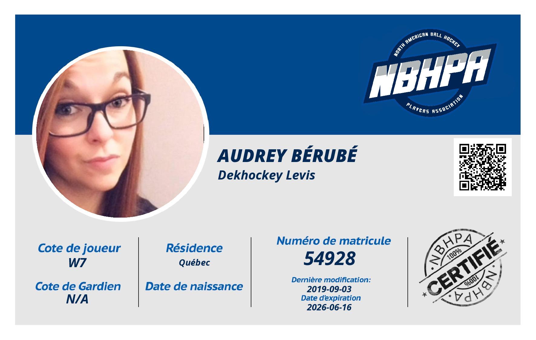Audrey Bérubé
