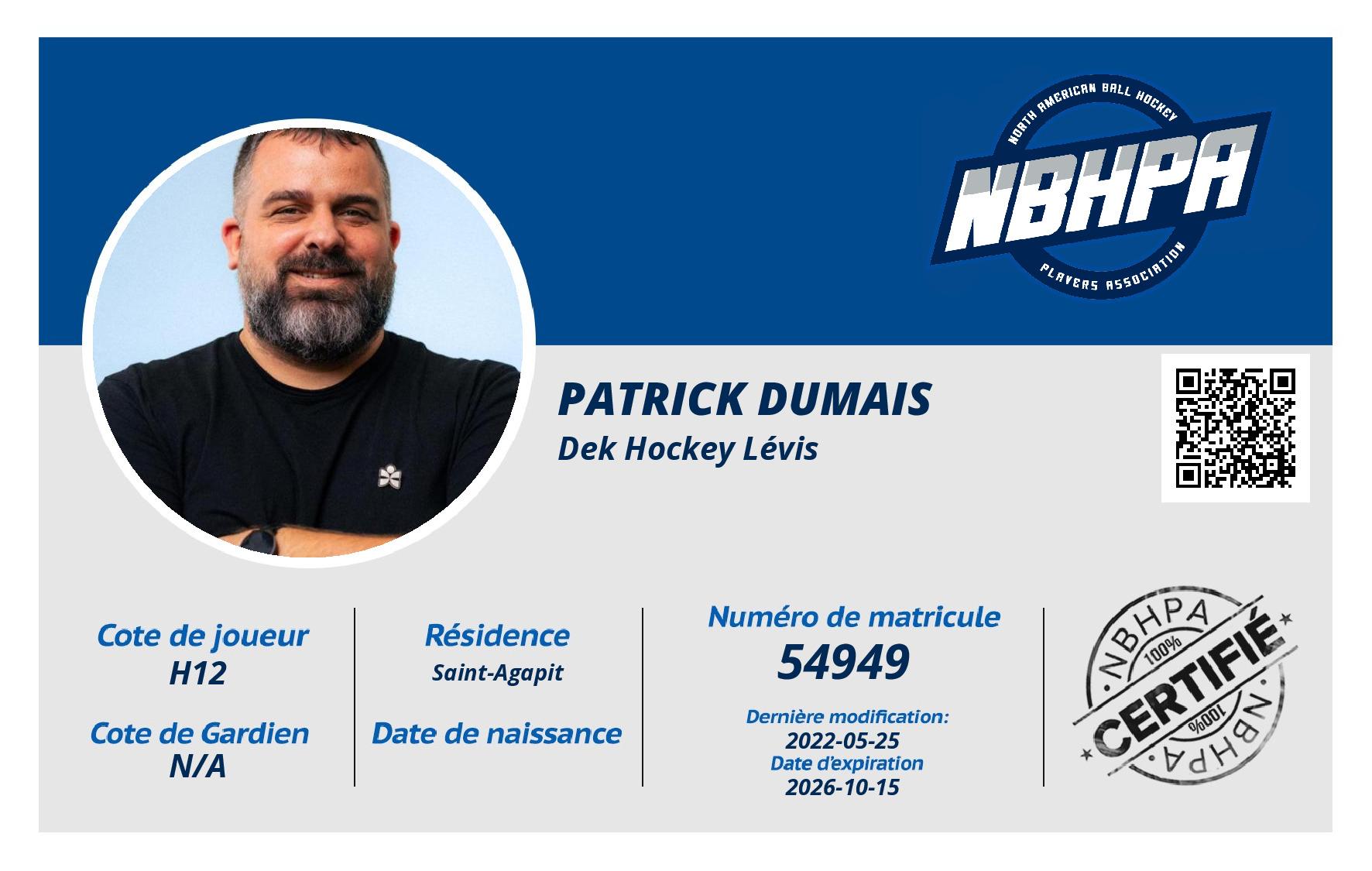 Patrick Dumais