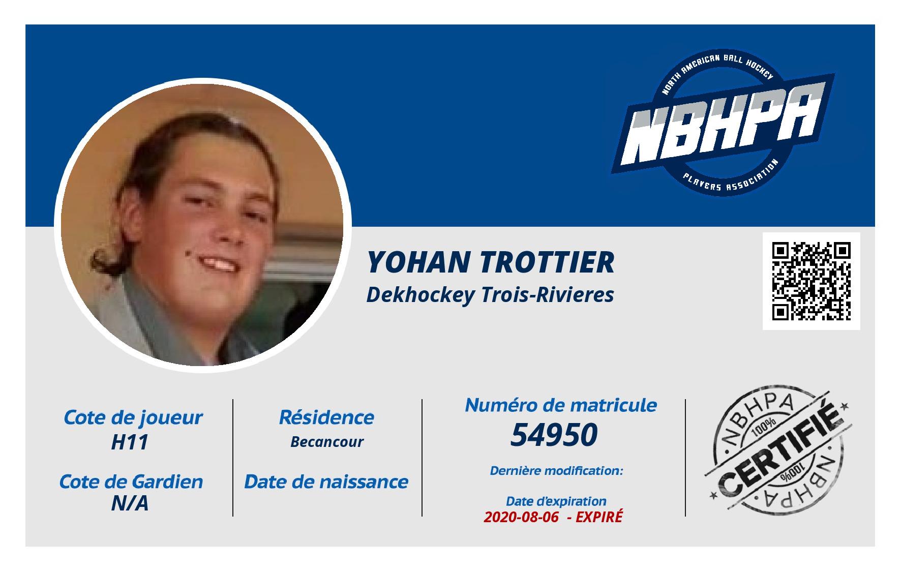Yohan Trottier