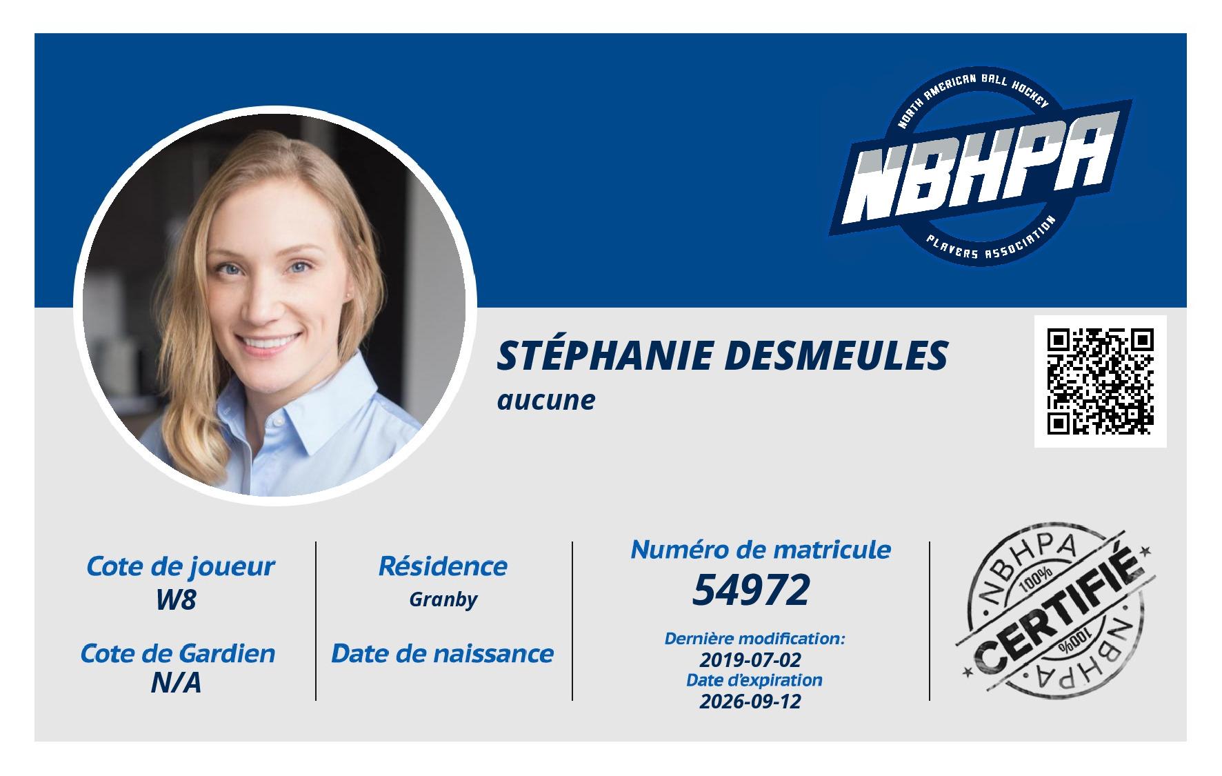 Stéphanie Desmeules