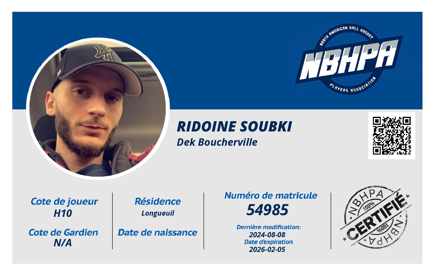 Ridoine Soubki