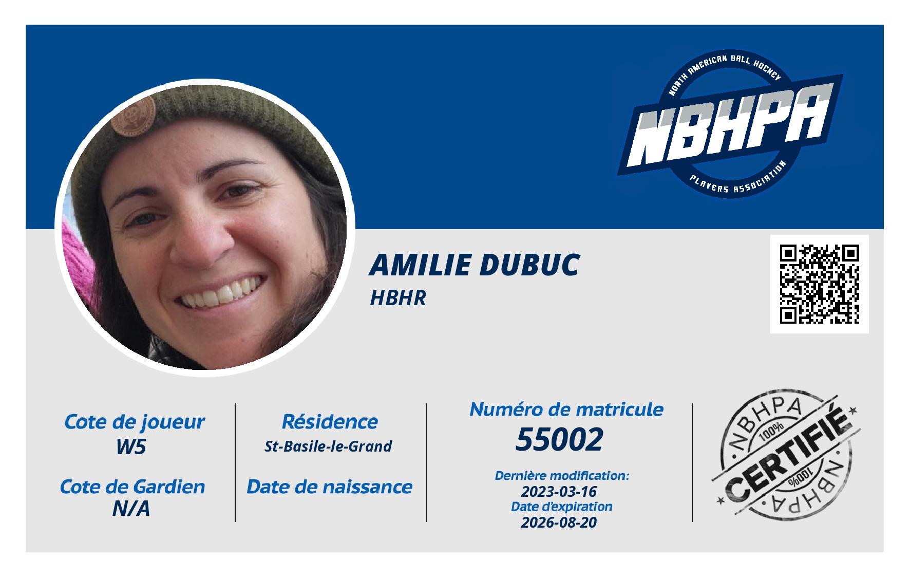Amilie Dubuc
