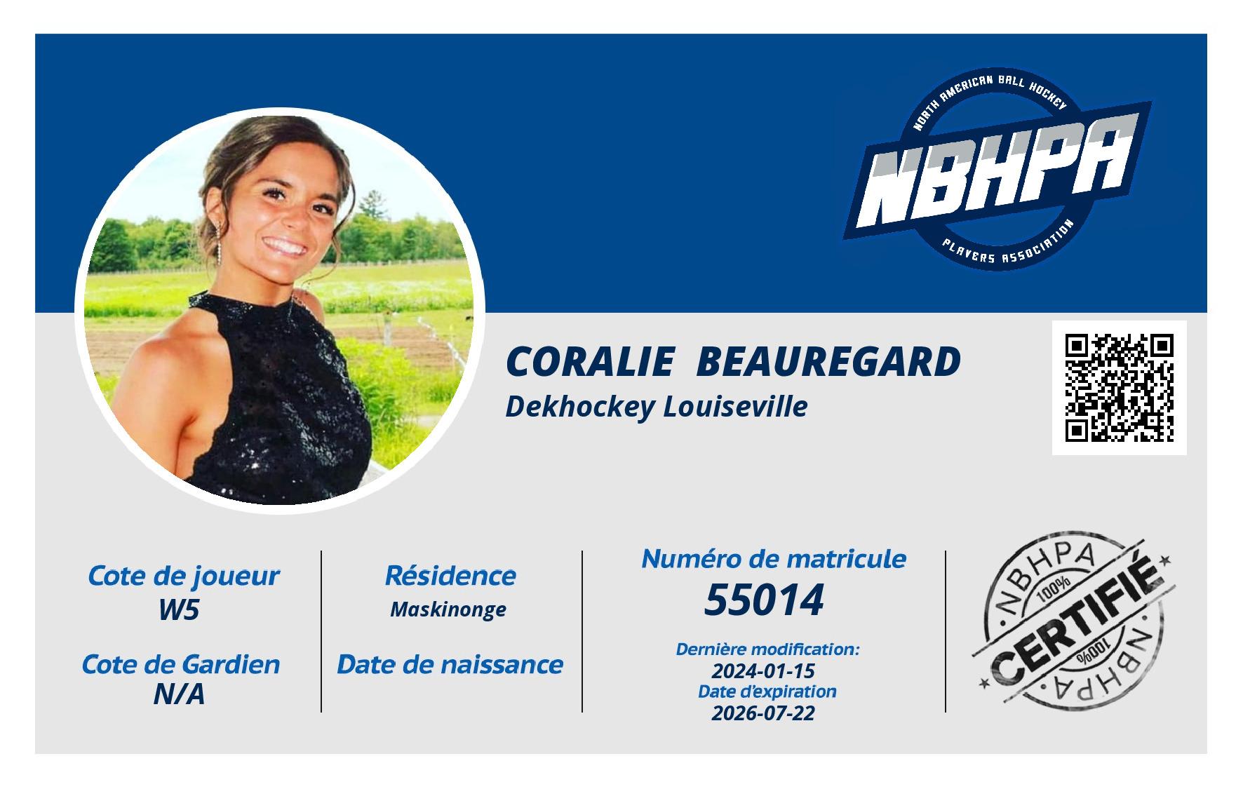 Coralie  Beauregard 
