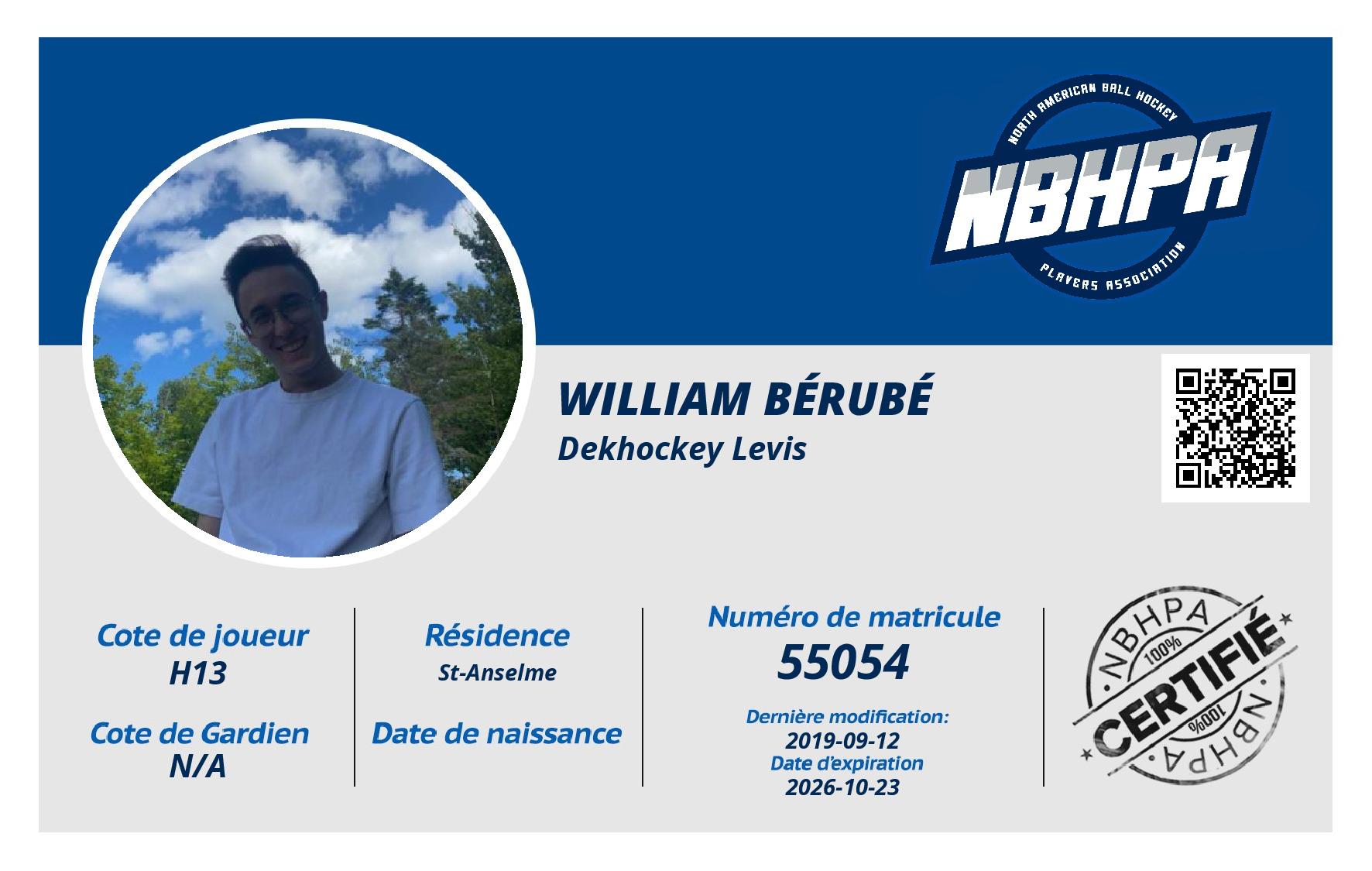 William Bérubé