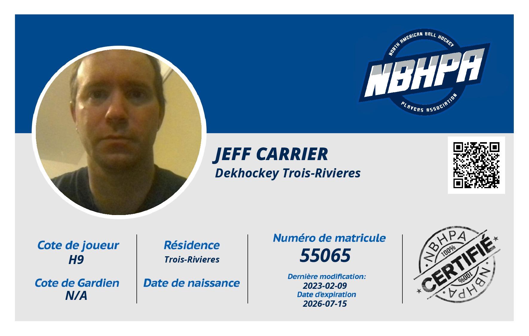 Jeff Carrier