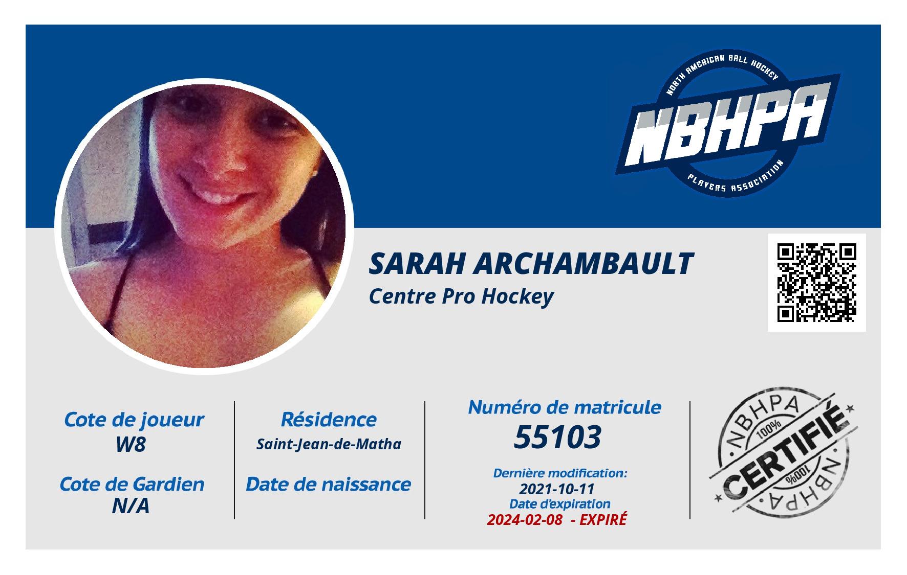 Sarah Archambault