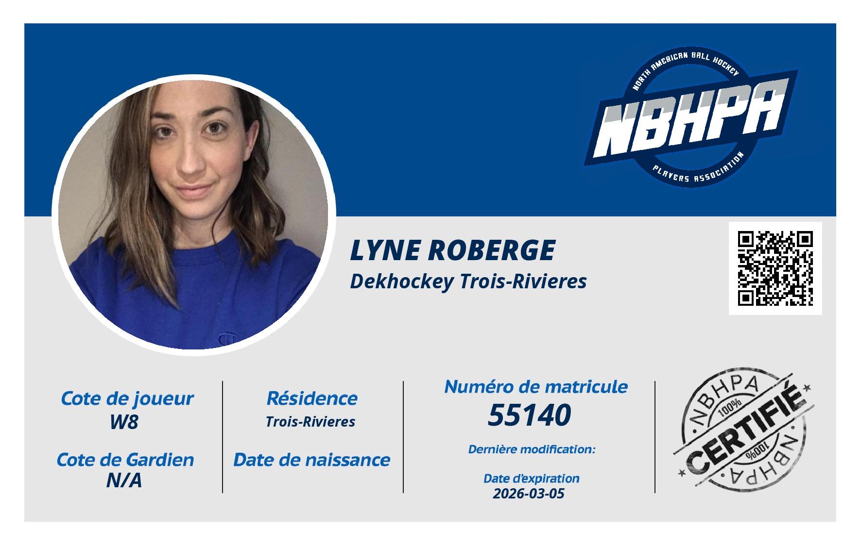 Lyne Roberge