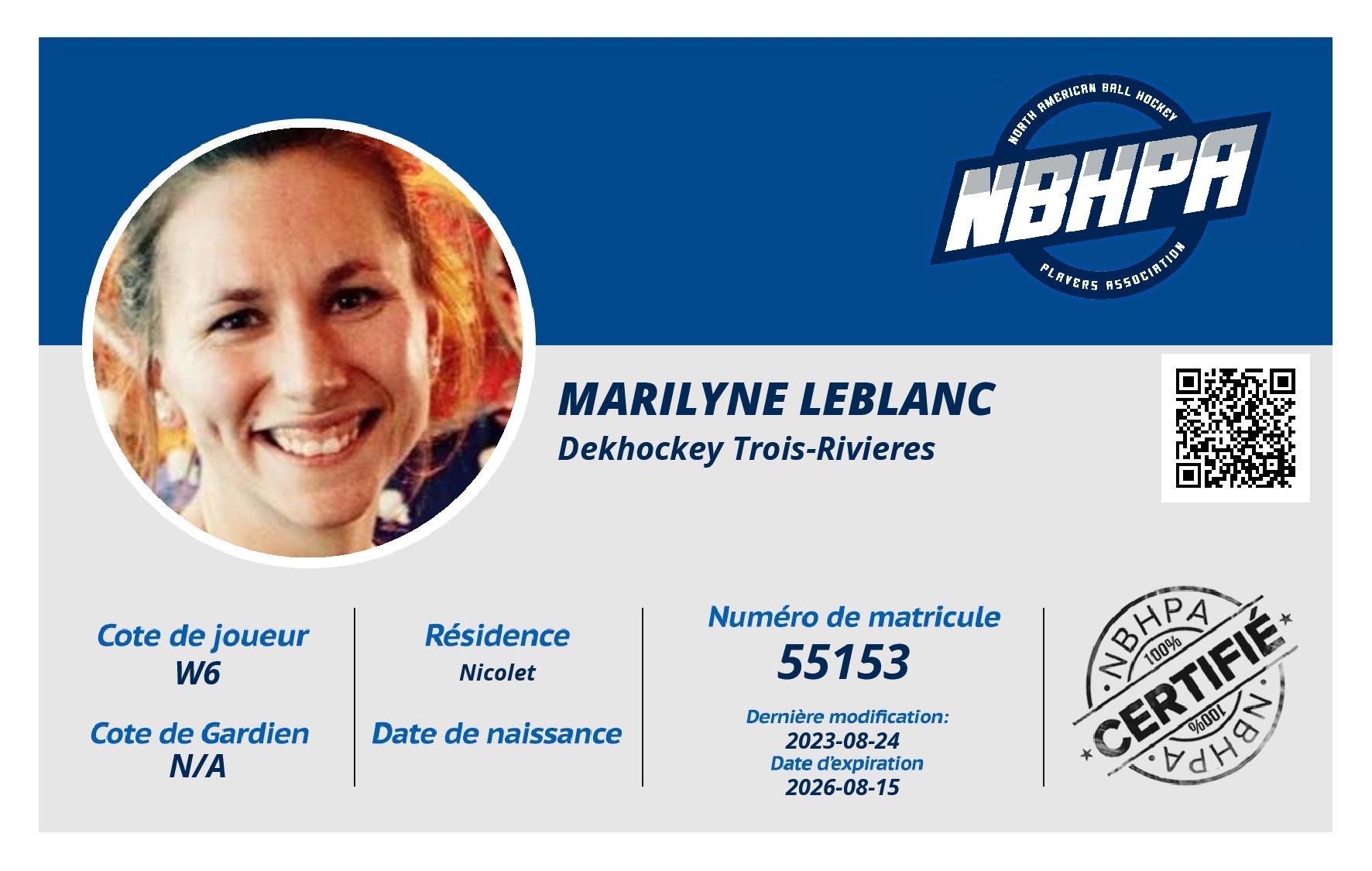 Marilyne Leblanc