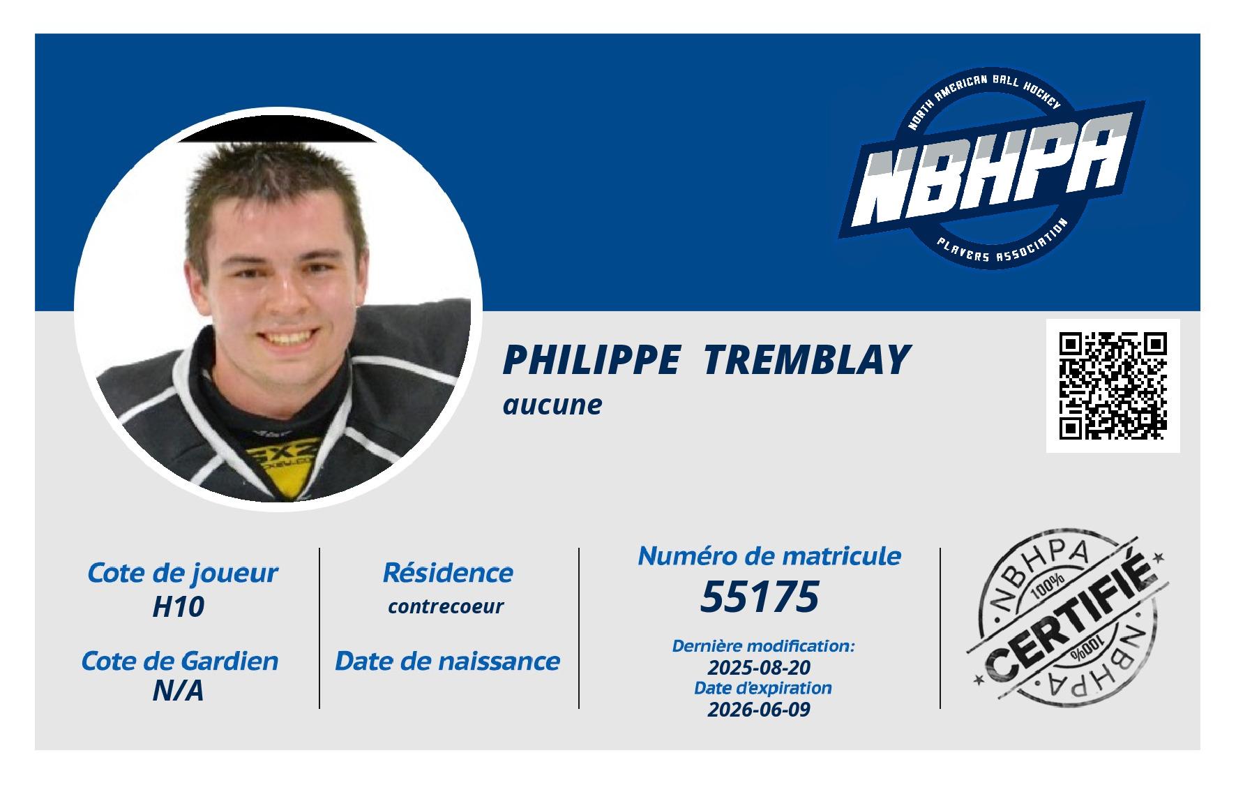 Philippe  Tremblay 
