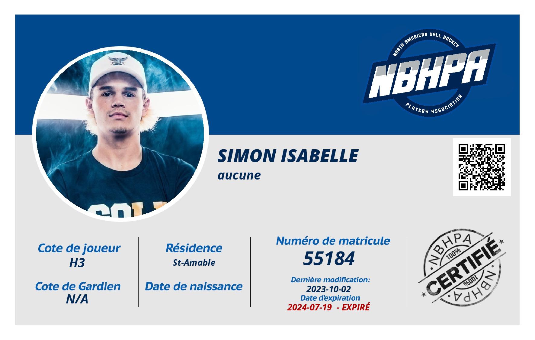 Simon Isabelle