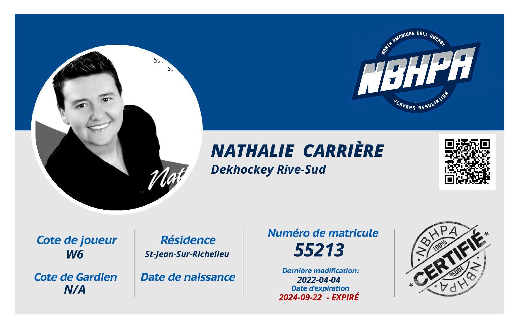 Nathalie  Carrière 