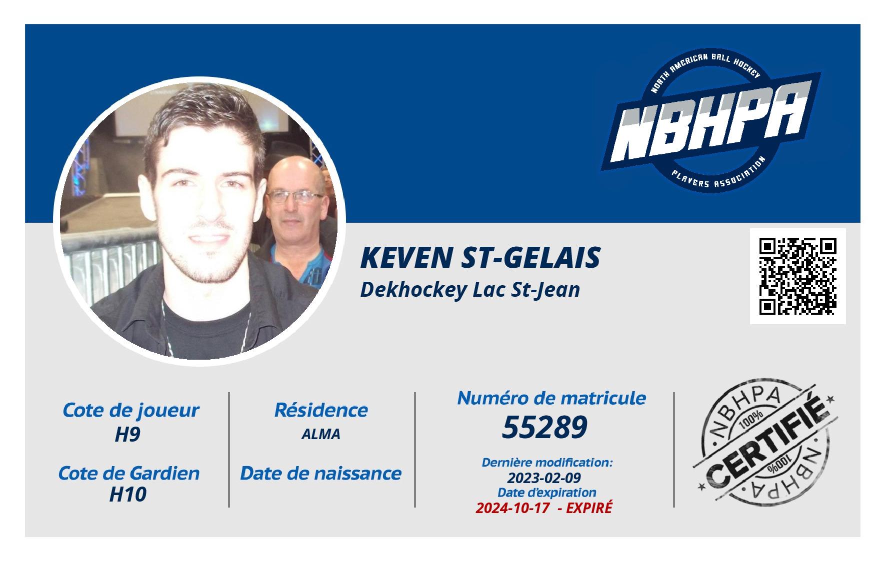 Keven St-Gelais