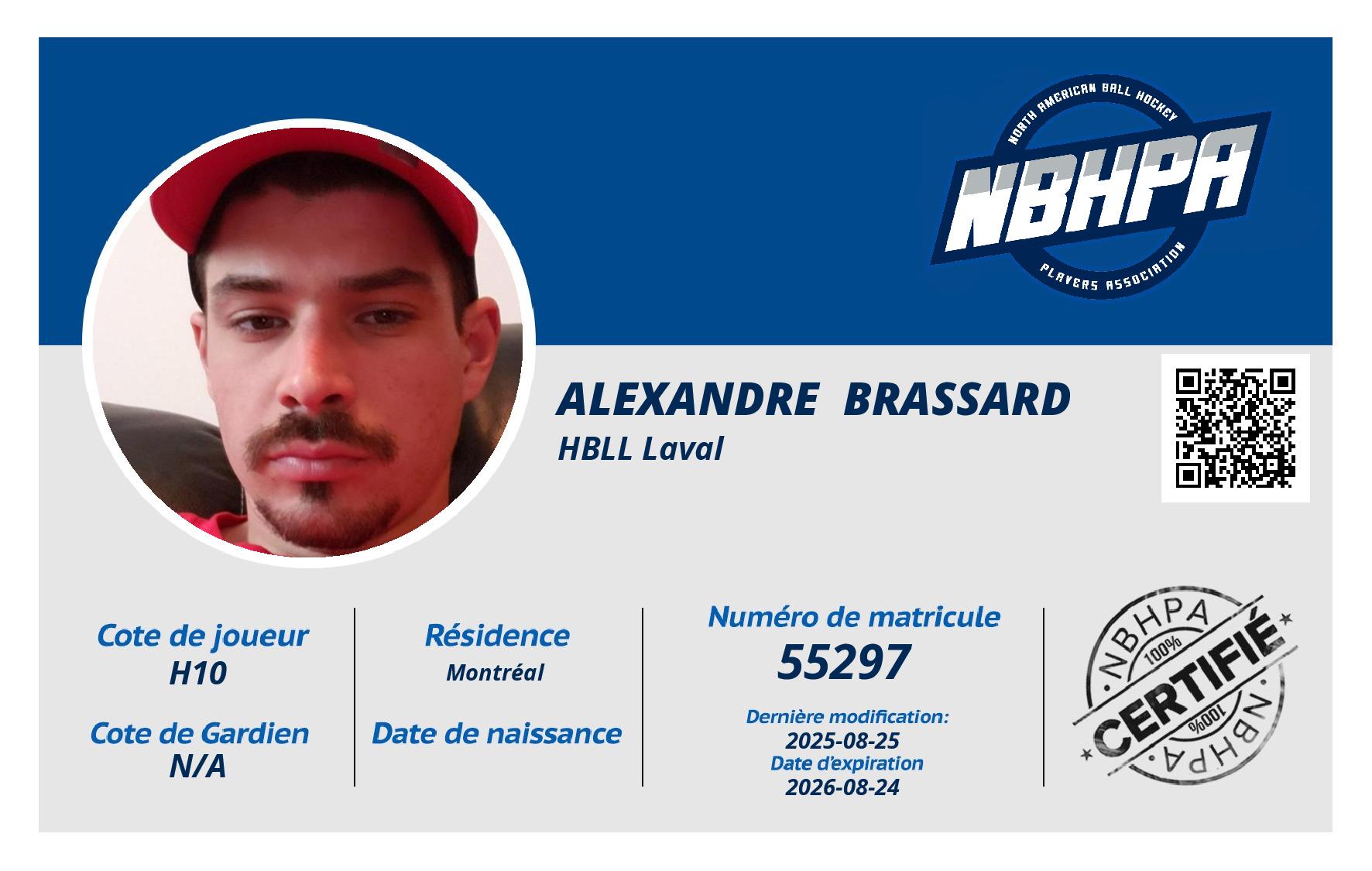 Alexandre  Brassard 
