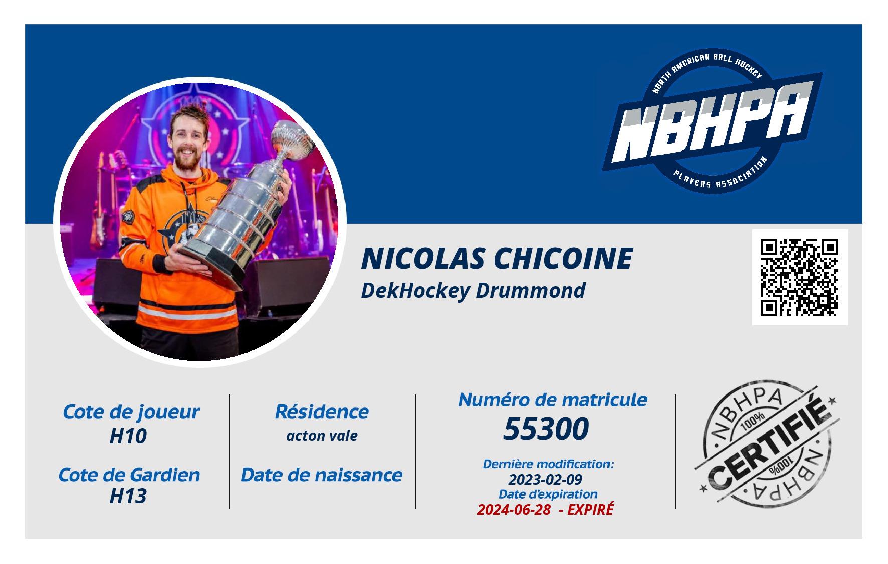 Nicolas Chicoine