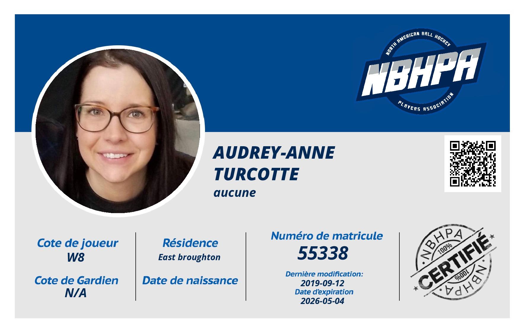 Audrey-Anne  Turcotte 