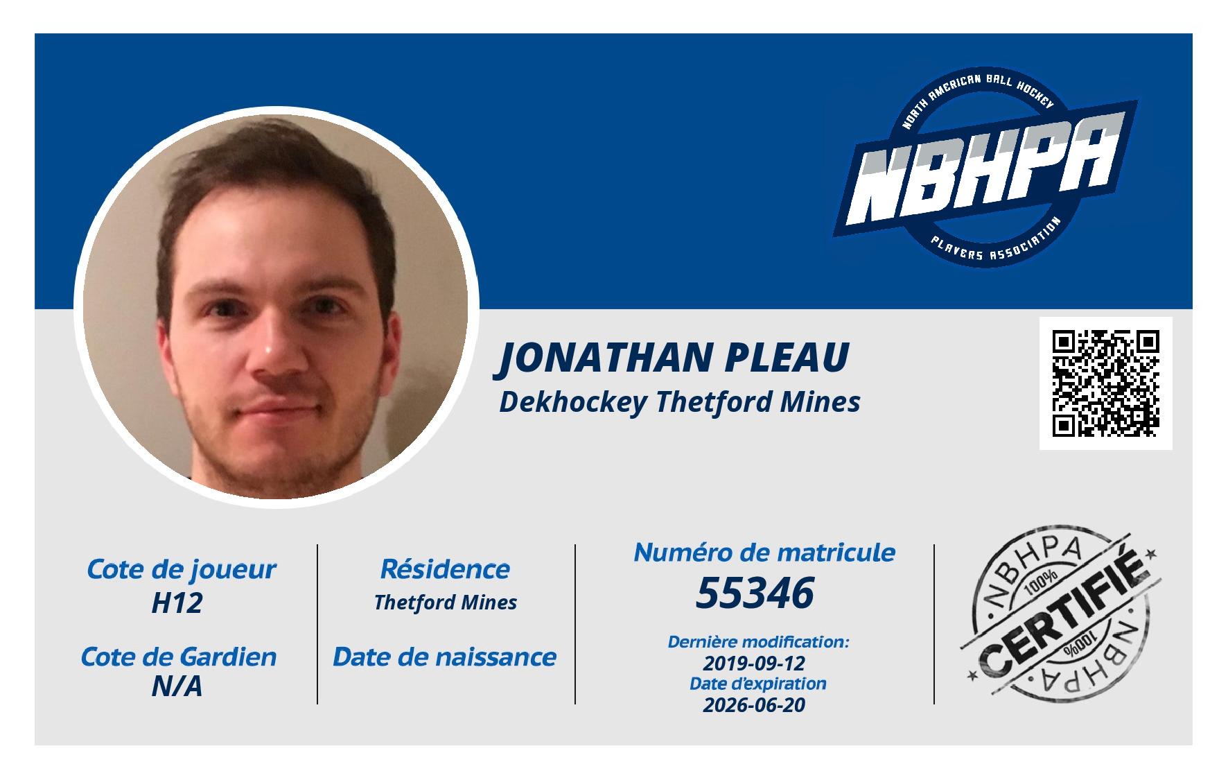 Jonathan Pleau
