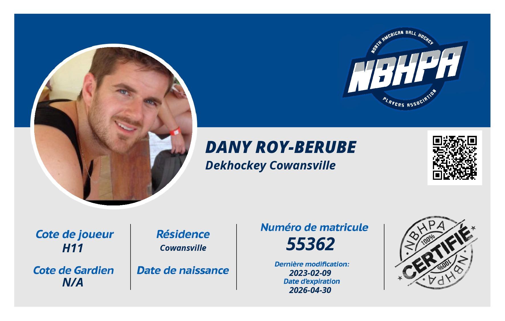 Dany Roy-Berube