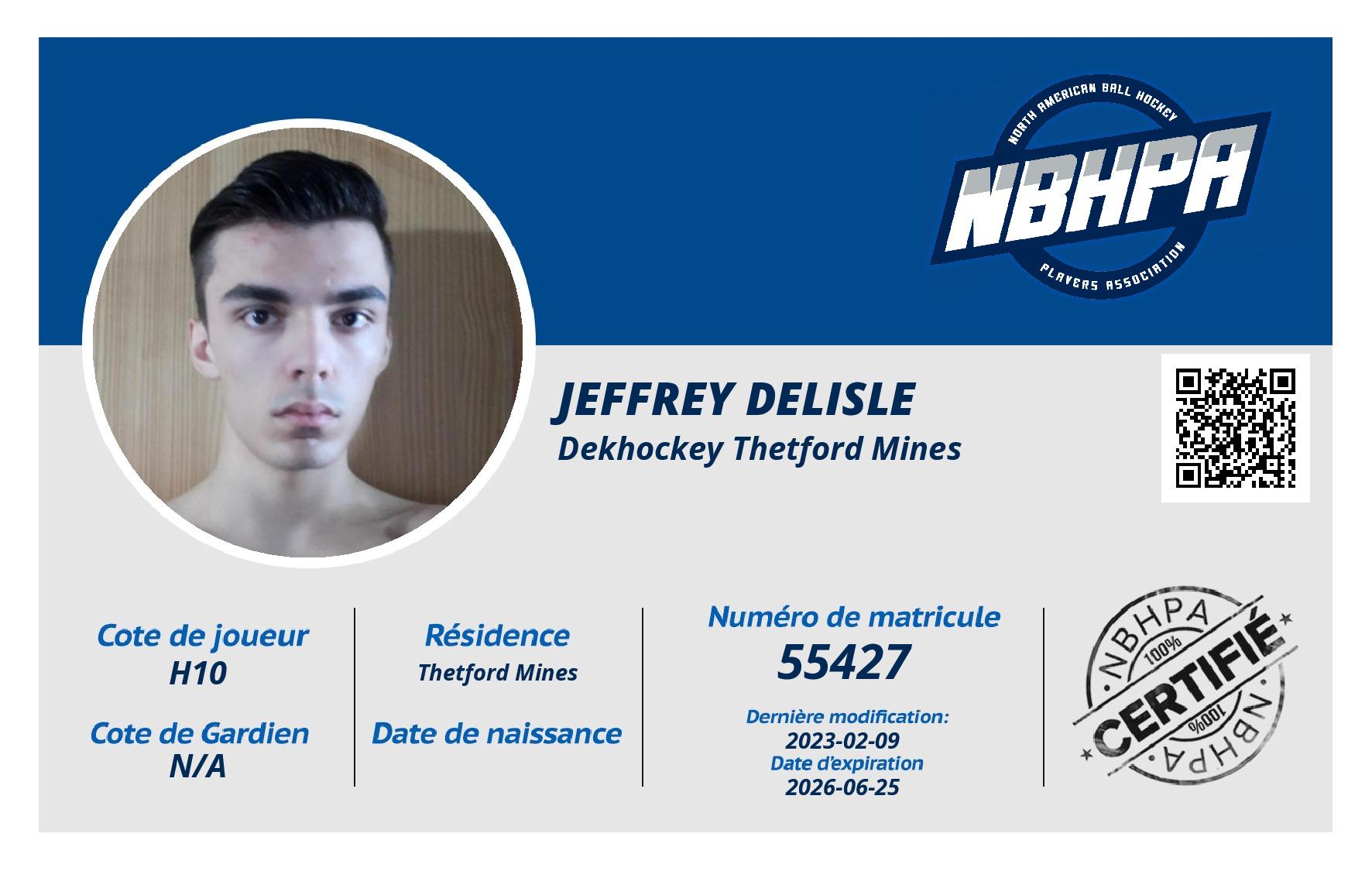 Jeffrey Delisle