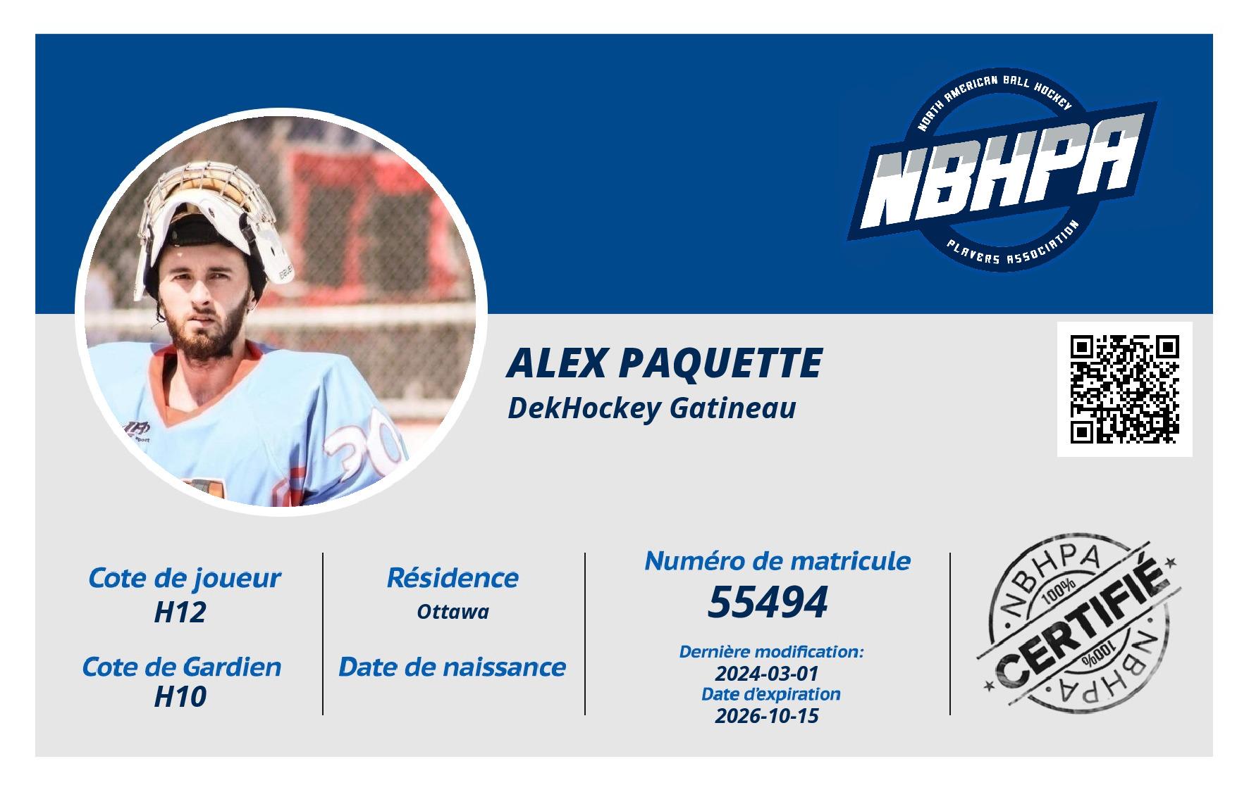 Alex Paquette