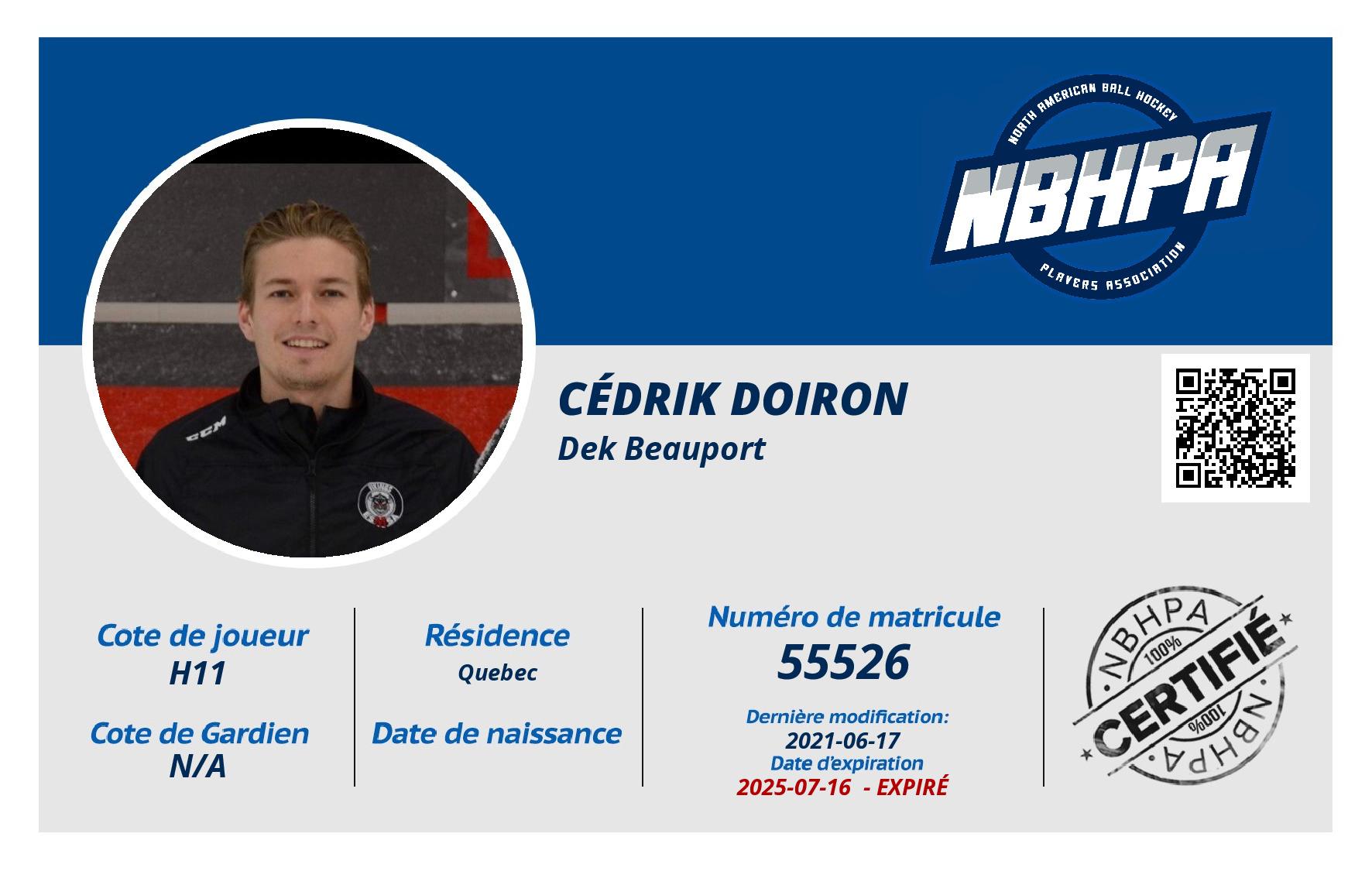 Cédrik Doiron