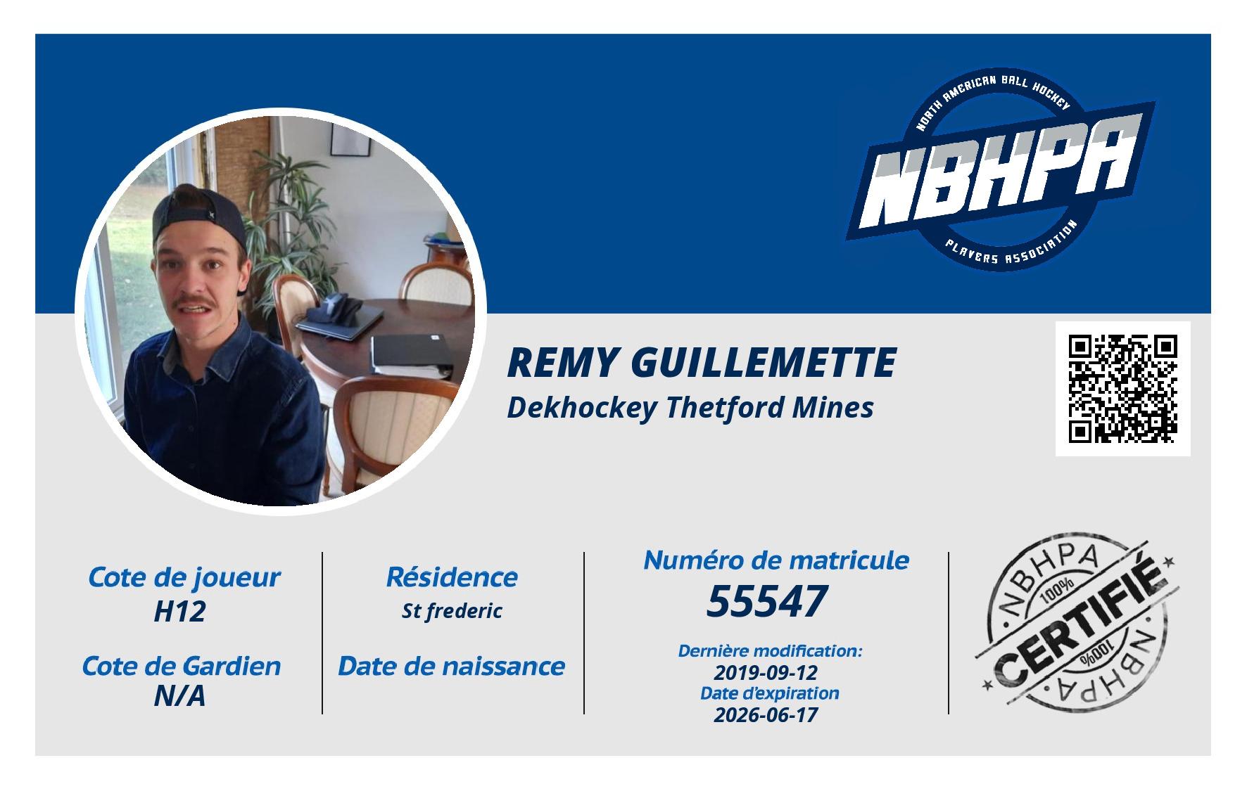 Remy Guillemette