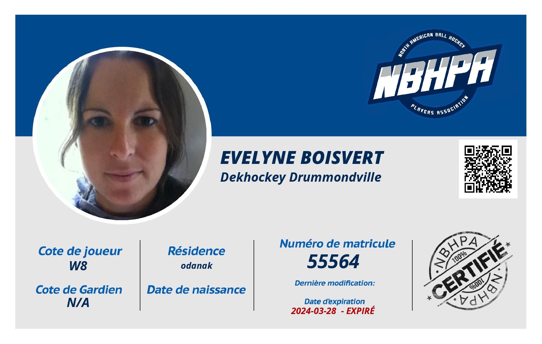 Evelyne Boisvert
