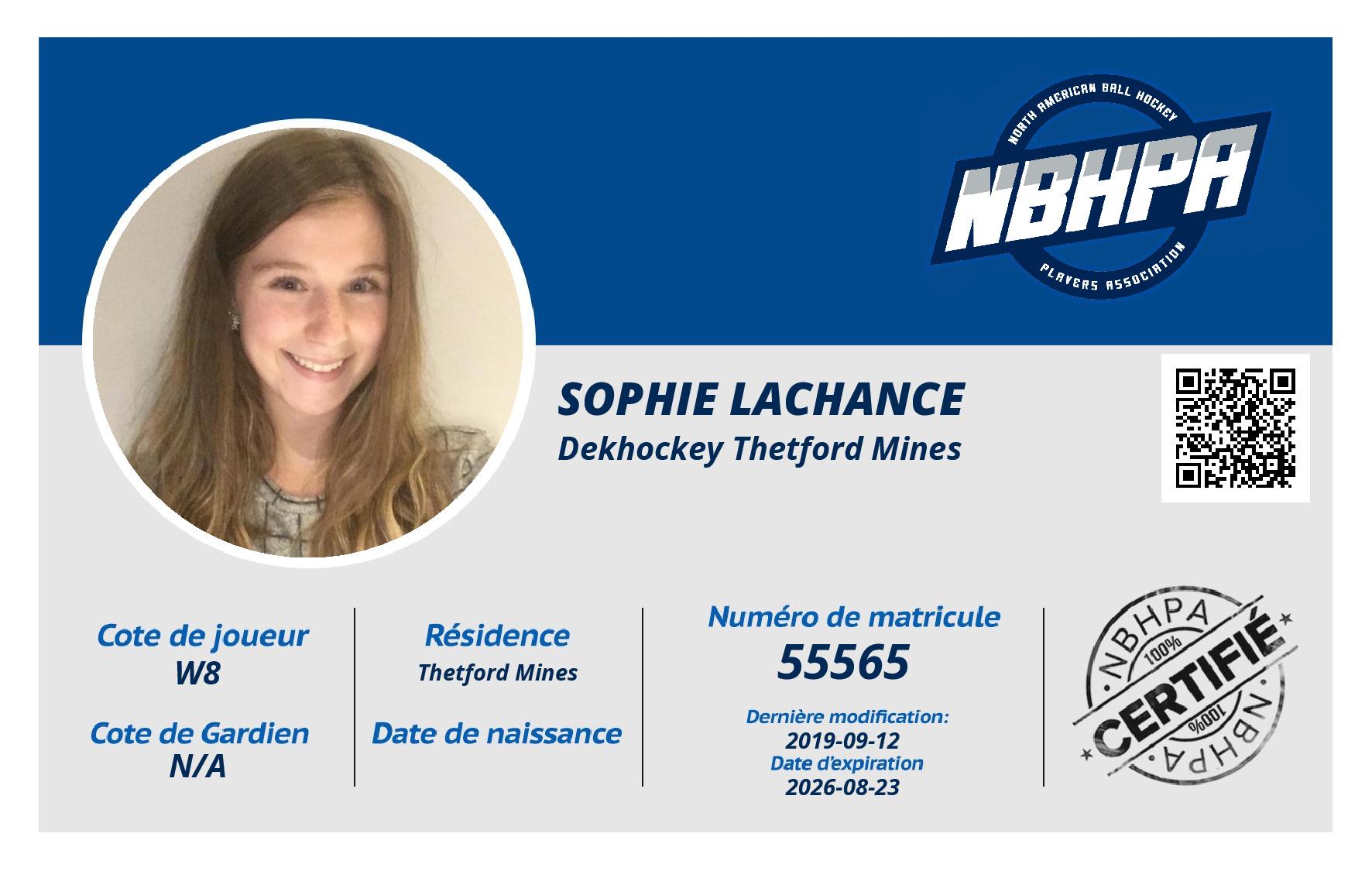 Sophie Lachance