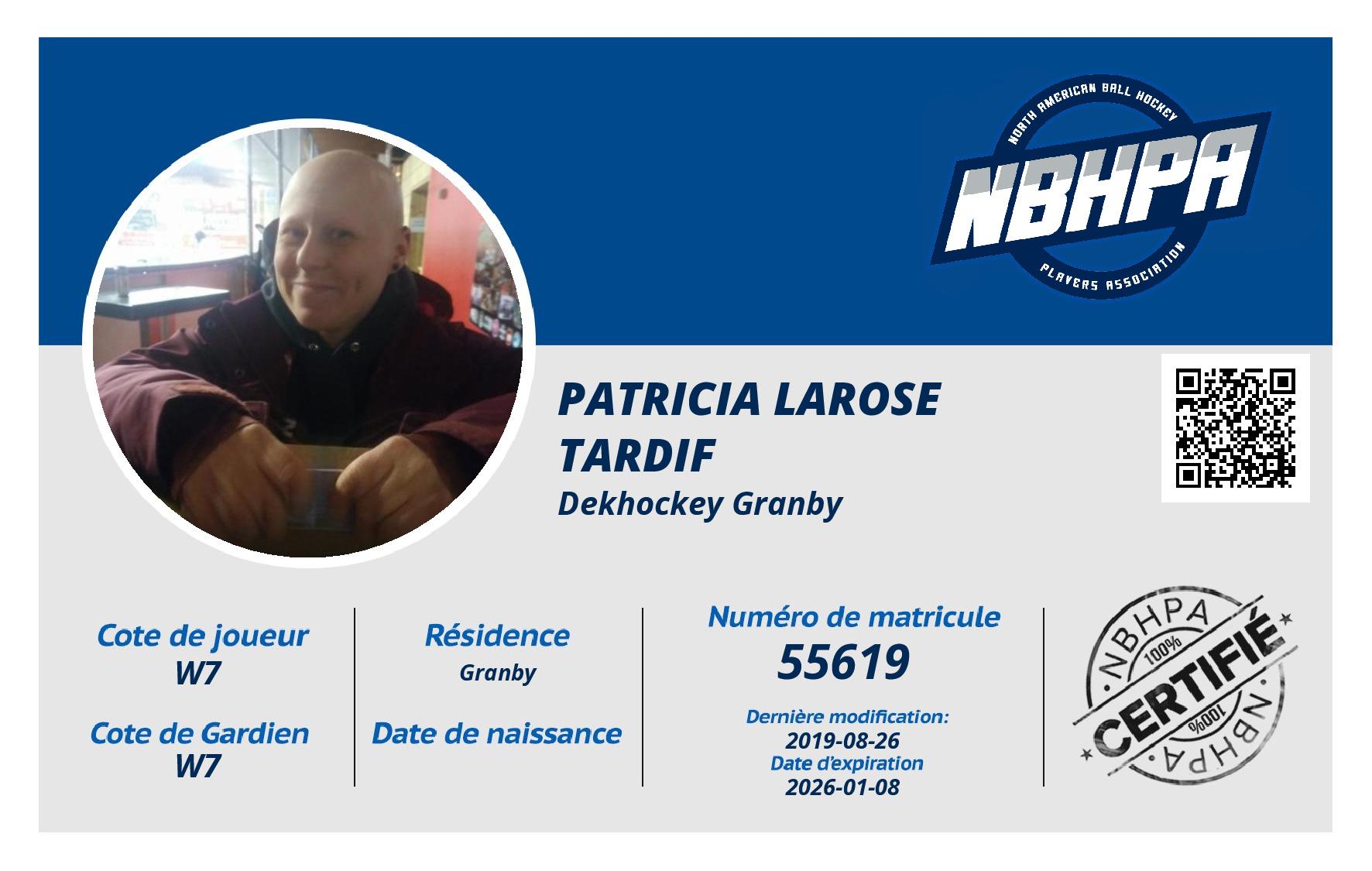 Patricia Larose Tardif