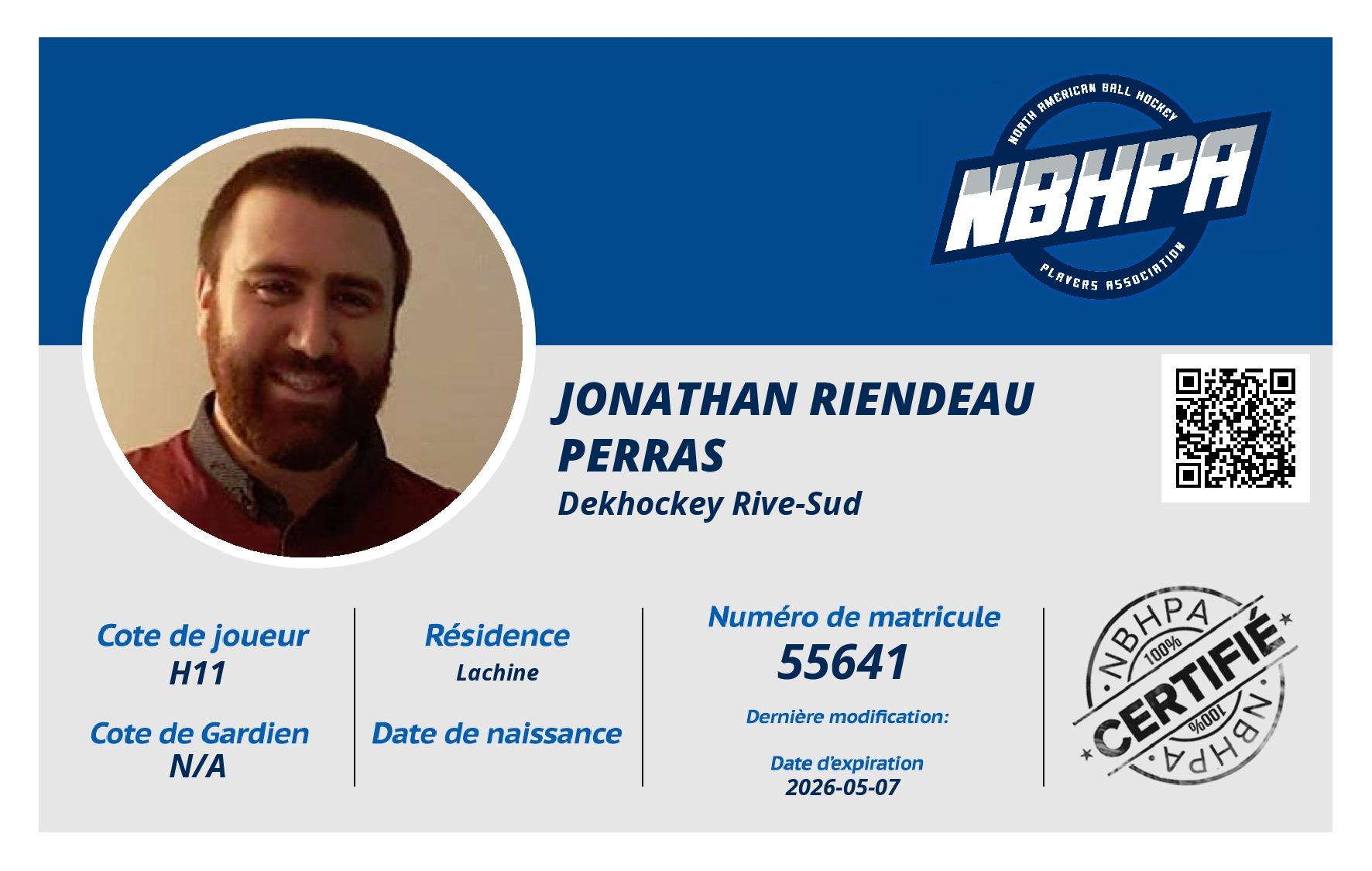 Jonathan Riendeau Perras