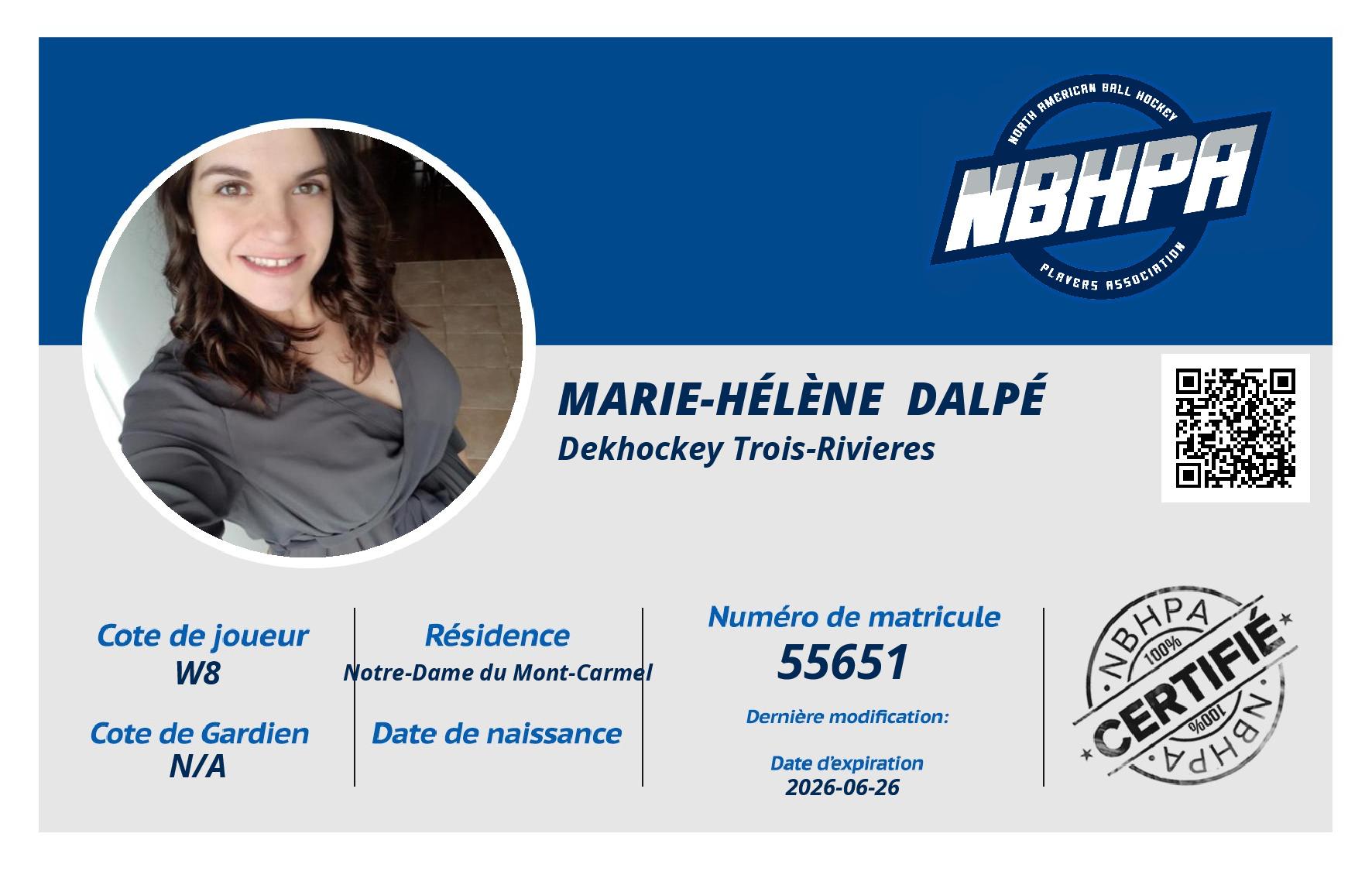 Marie-Hélène  Dalpé
