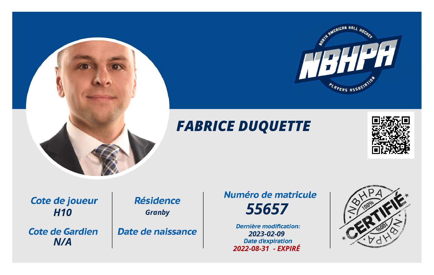 Fabrice Duquette
