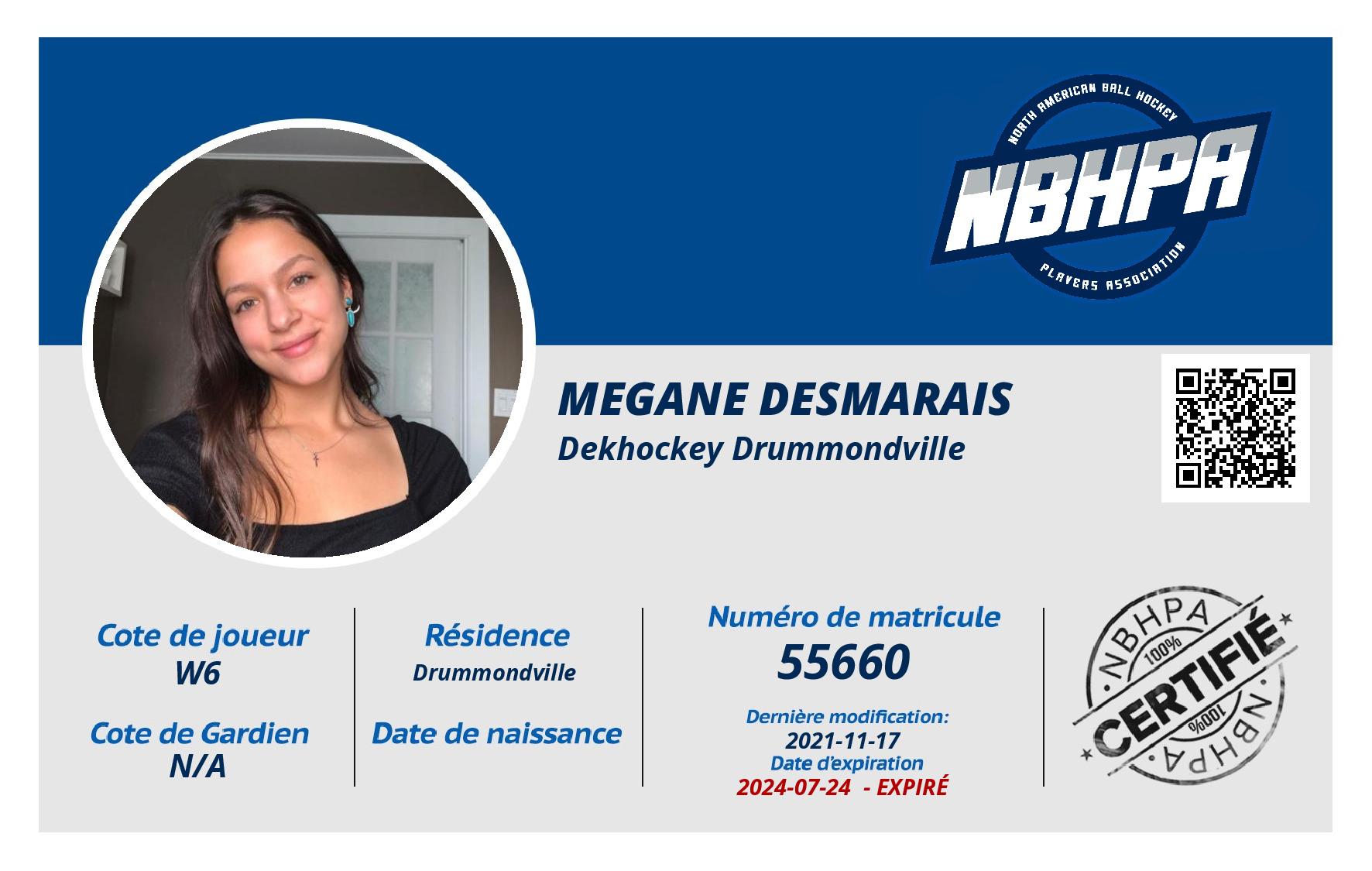 Megane Desmarais