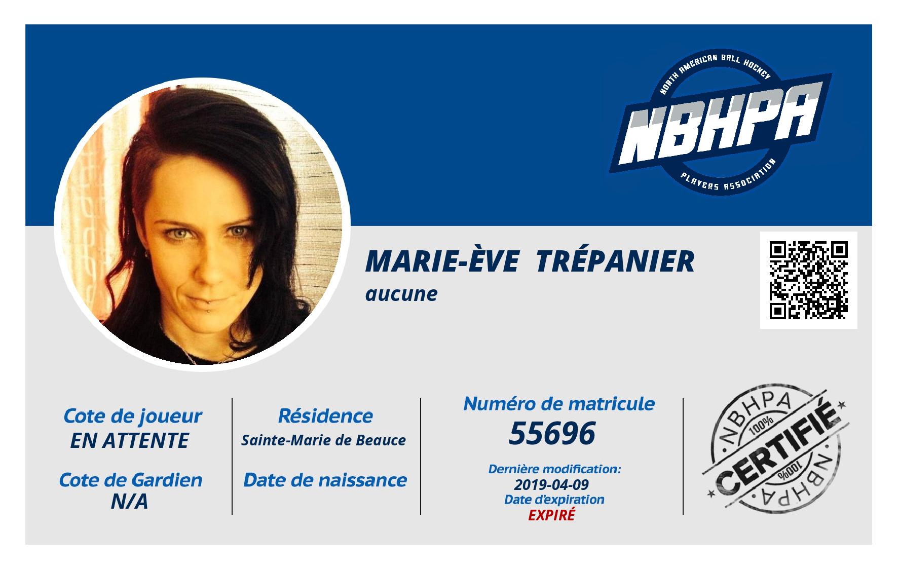 Marie-Ève  Trépanier