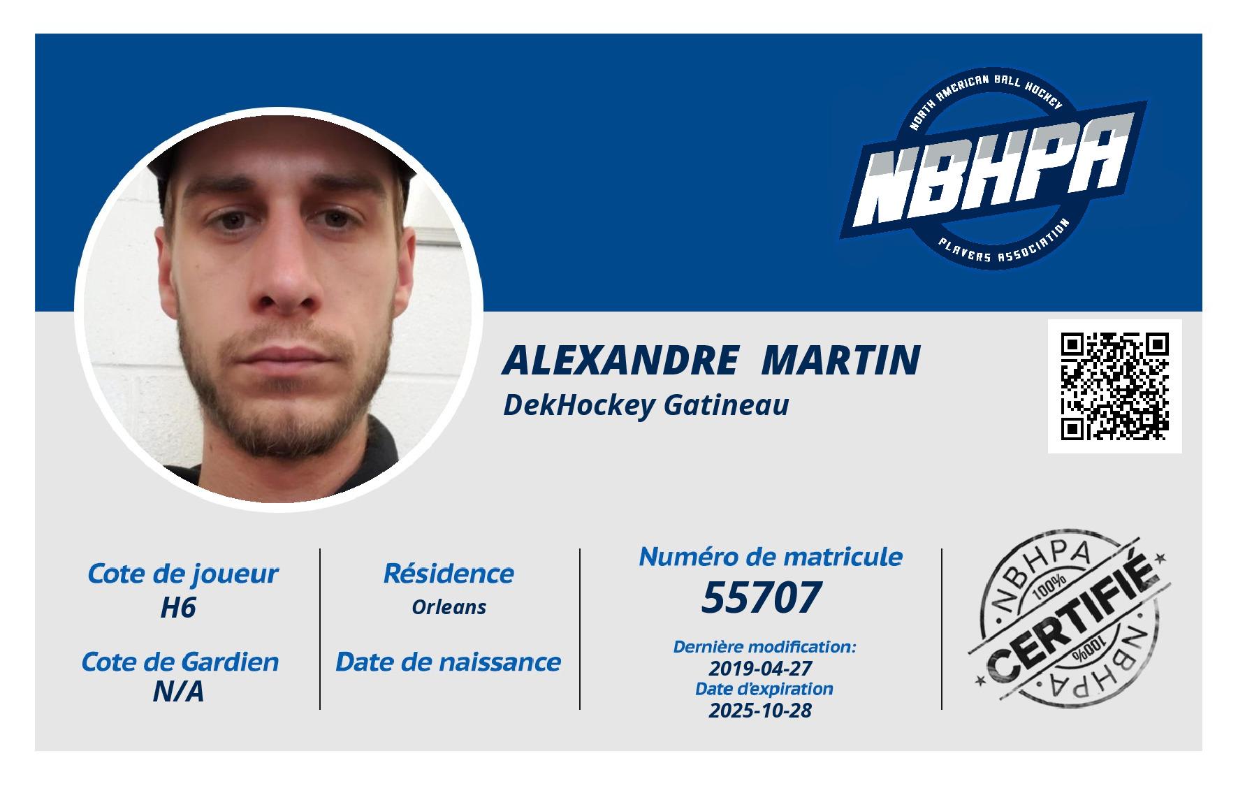 Alexandre  Martin 
