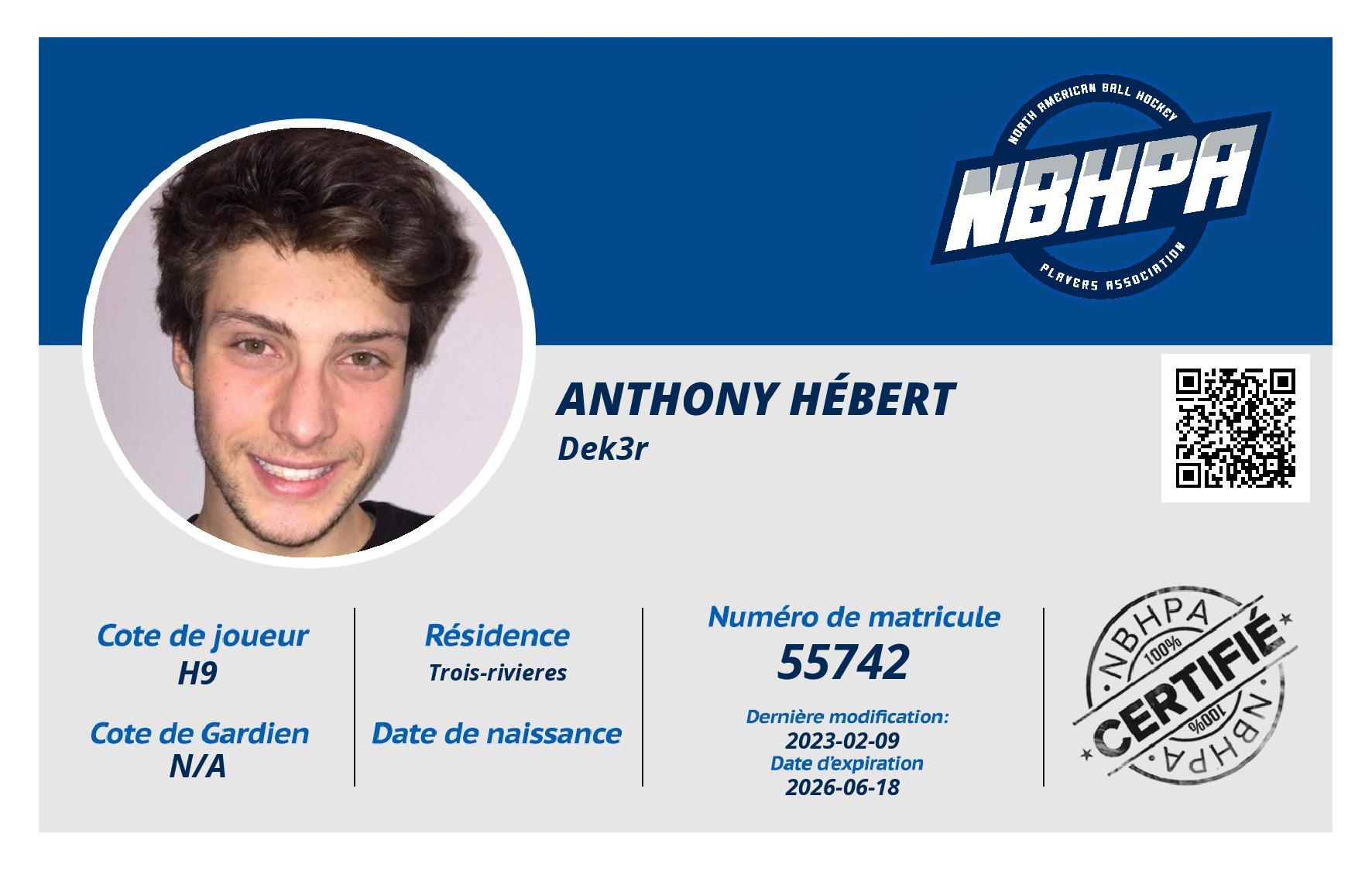 Anthony Hébert