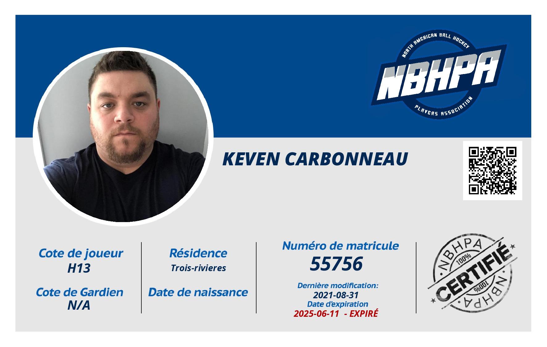 Keven Carbonneau