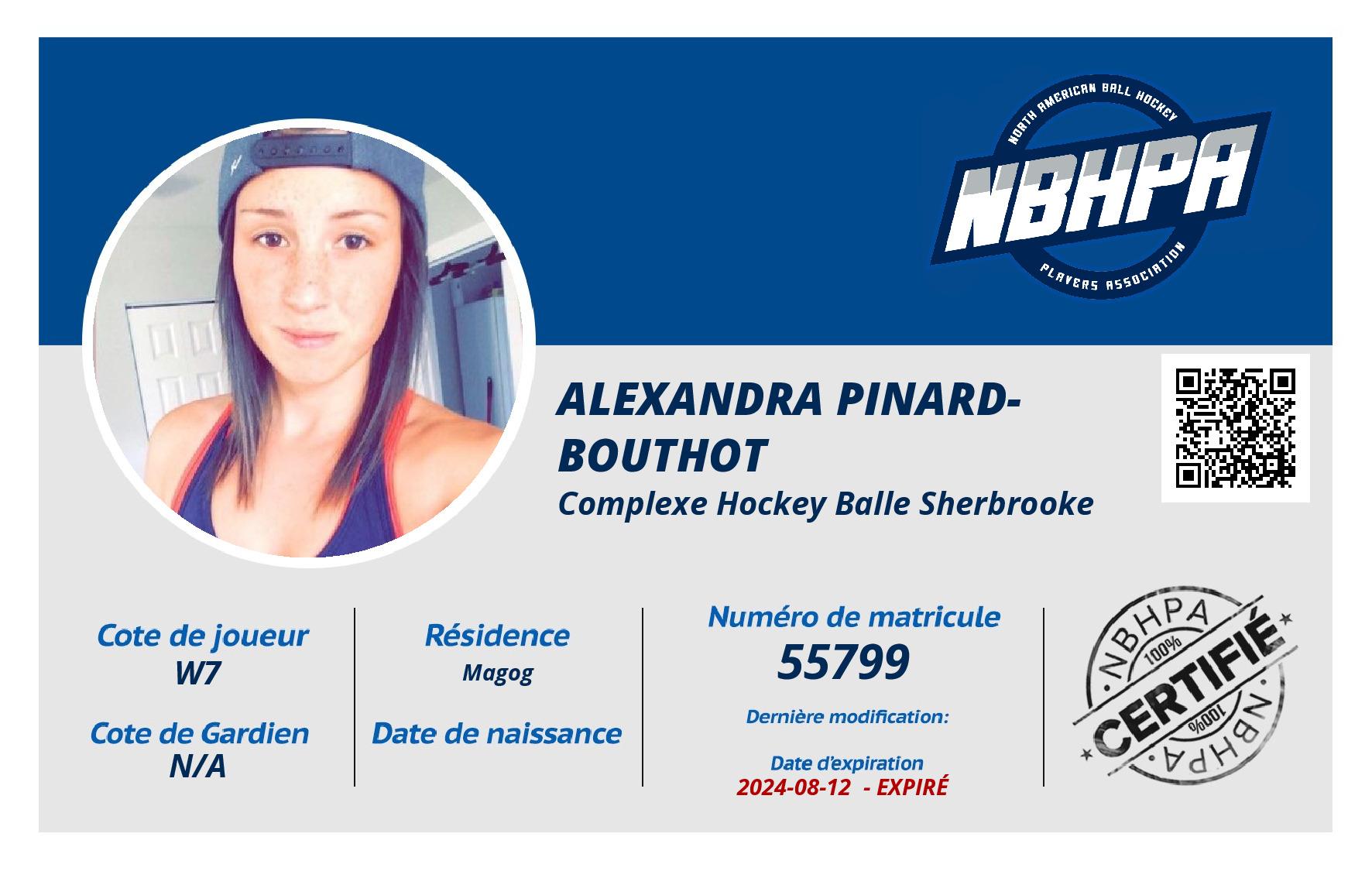 Alexandra Pinard-Bouthot