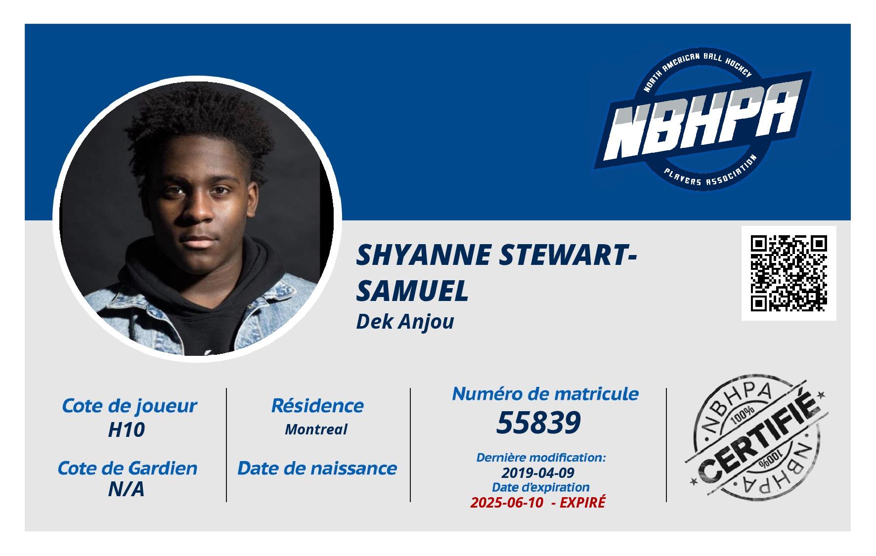 Shyanne Stewart-Samuel