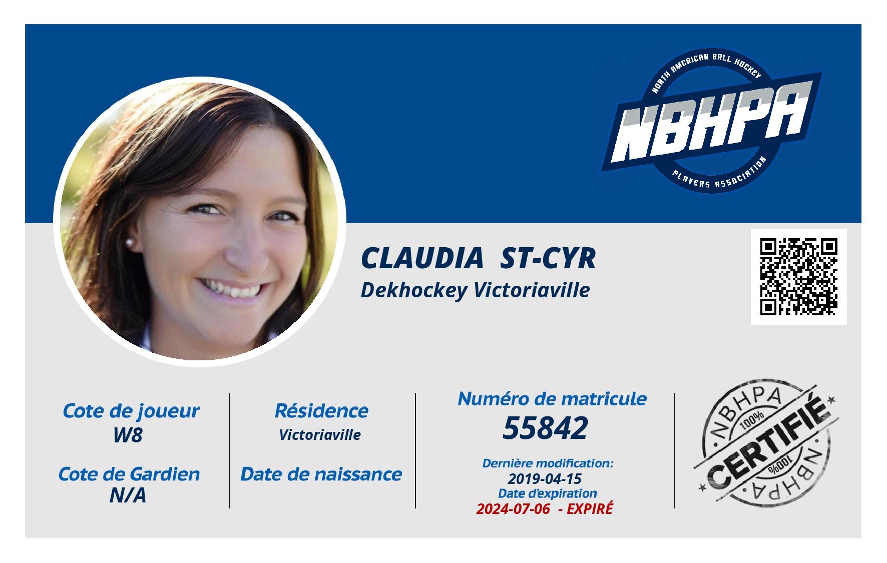 Claudia  St-cyr