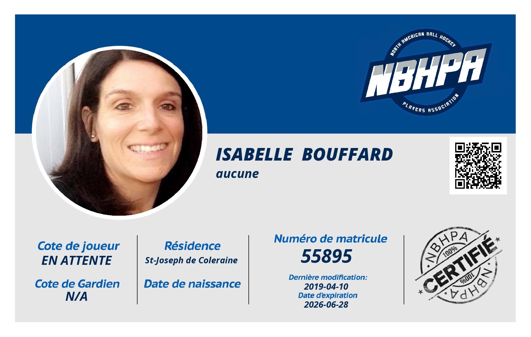Isabelle  Bouffard 