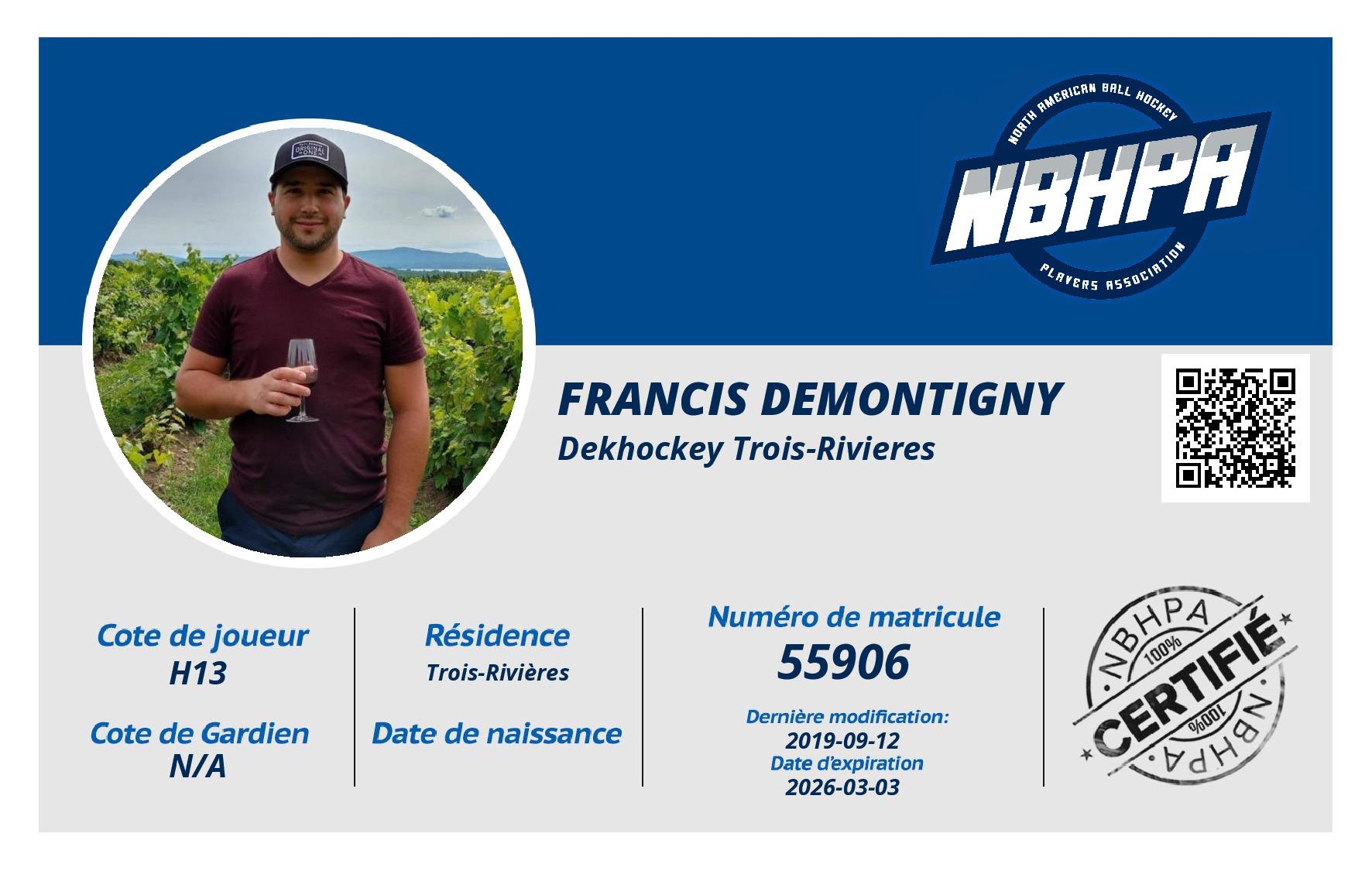 Francis Demontigny