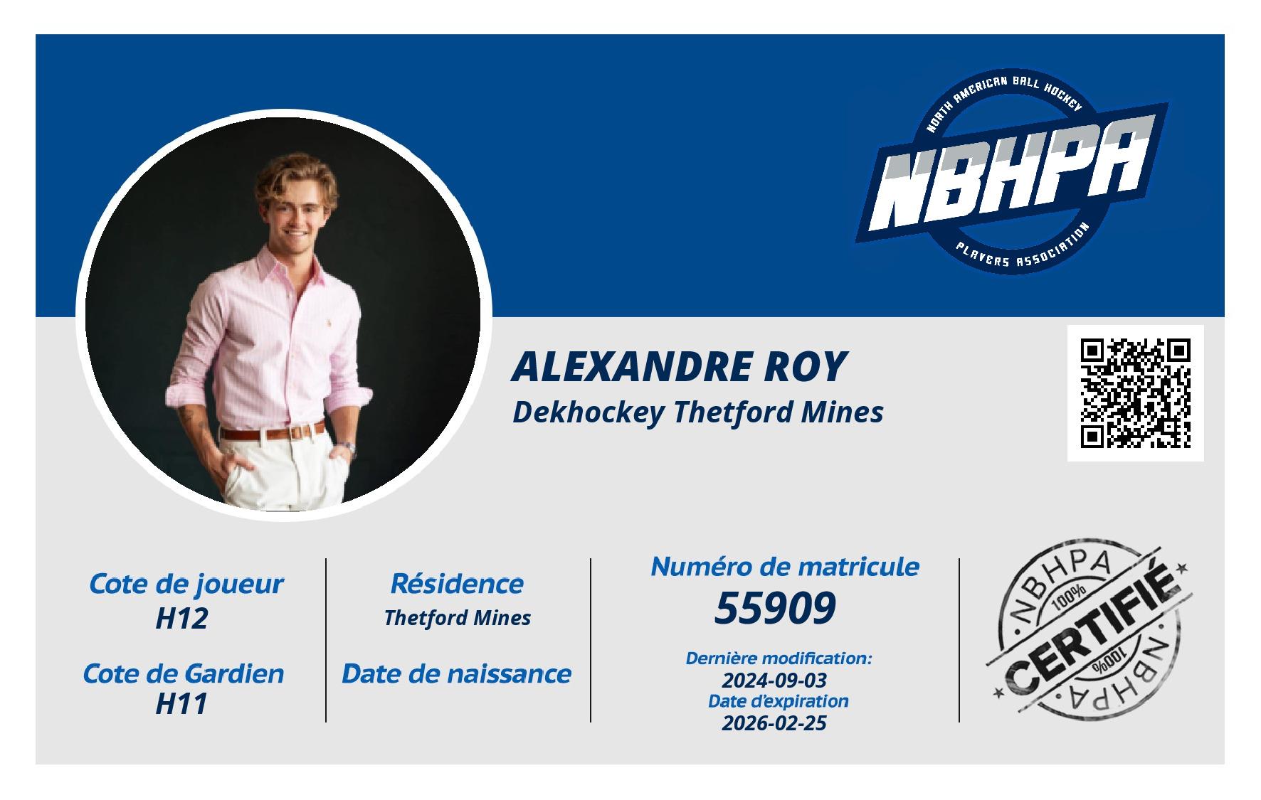 Alexandre Roy