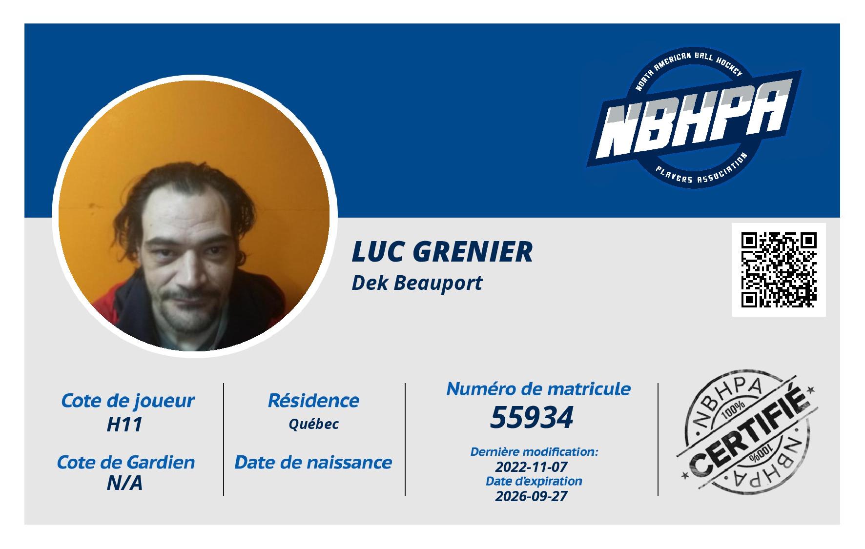 Luc Grenier