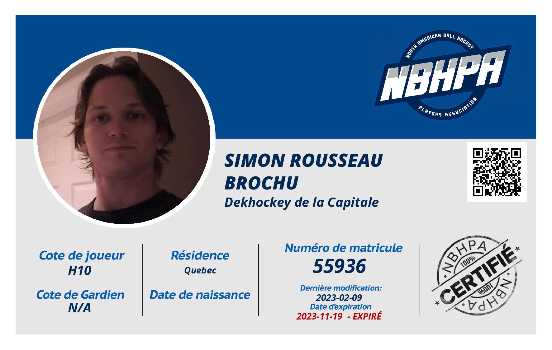 Simon Rousseau brochu