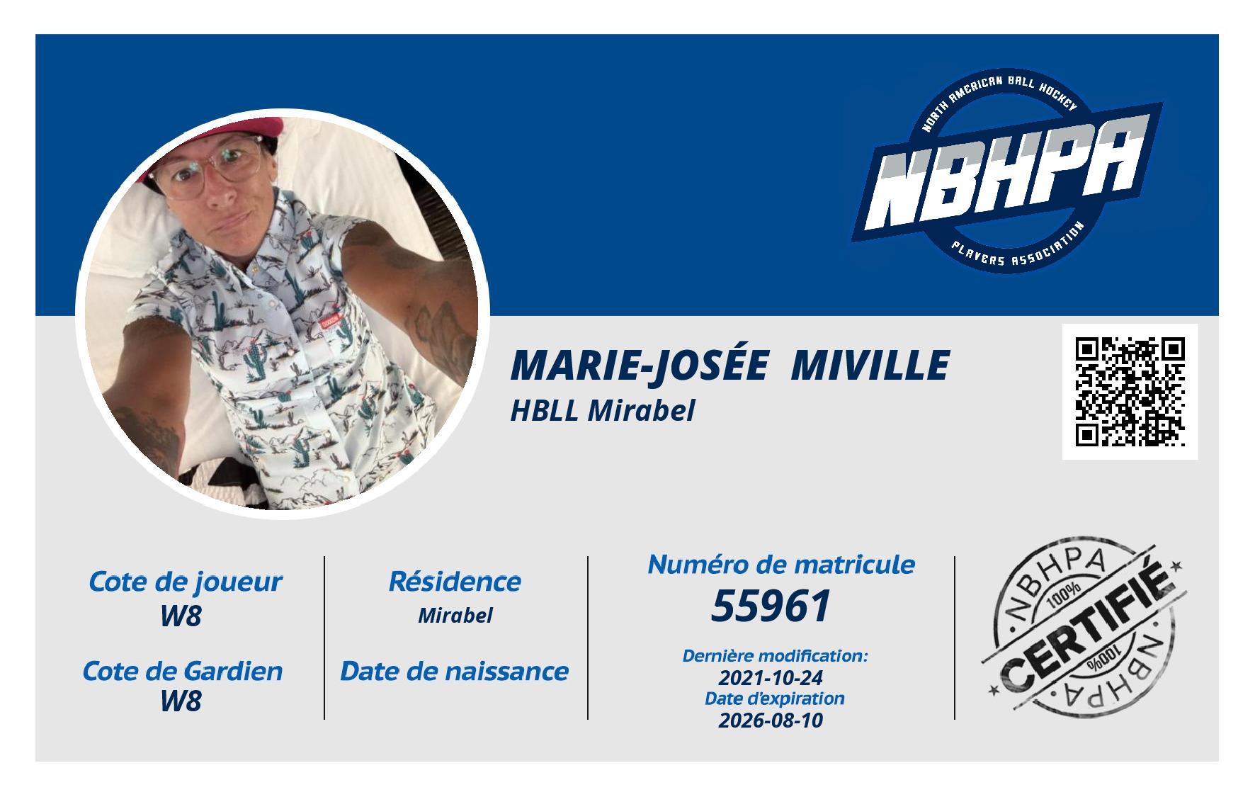 Marie-Josée  Miville