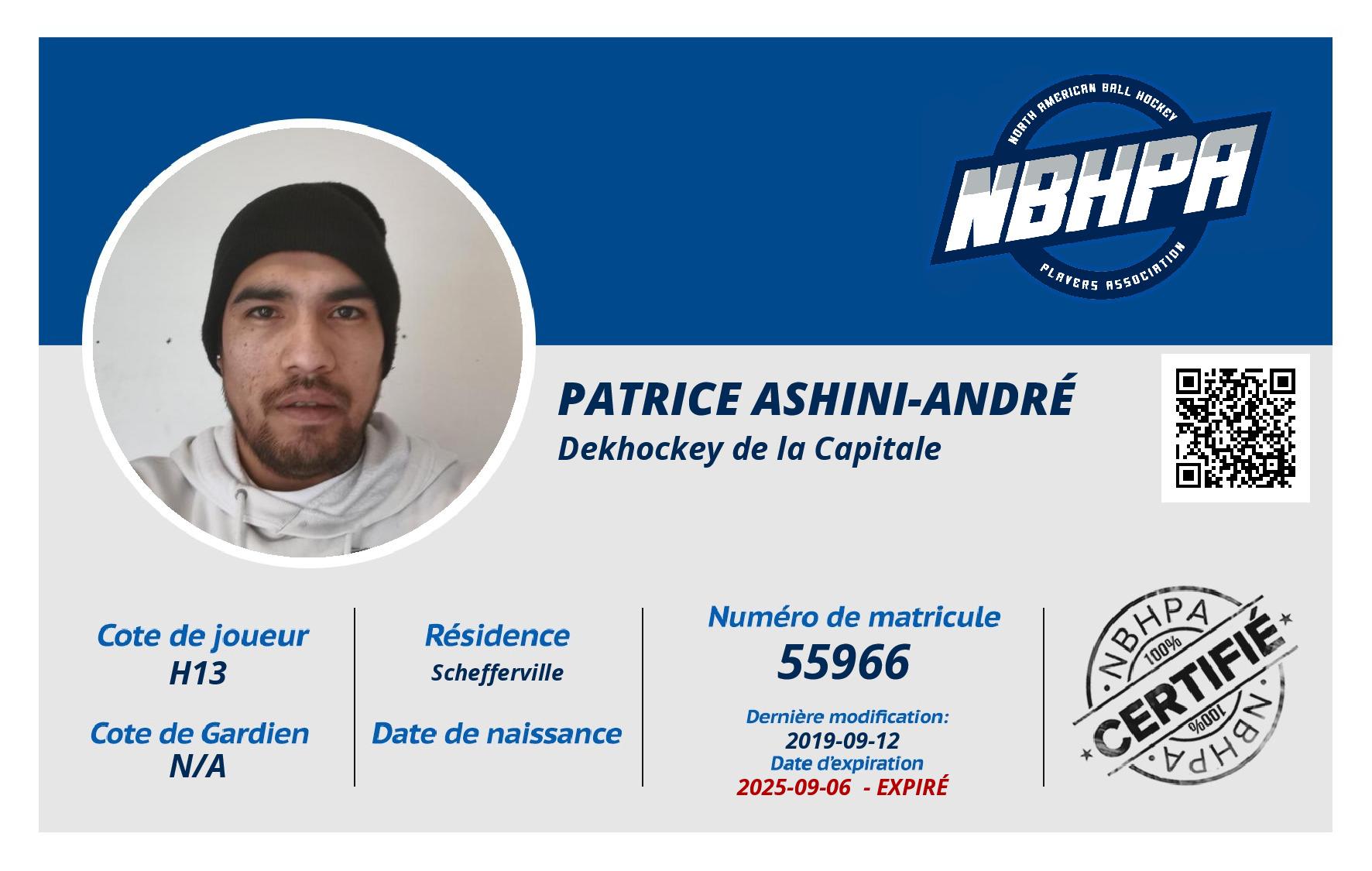 Patrice Ashini-André