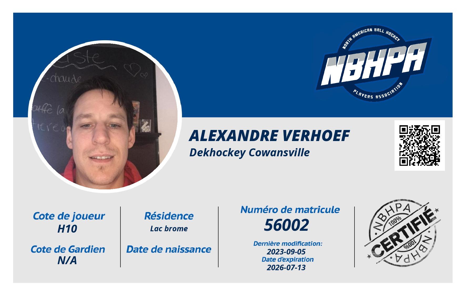 Alexandre Verhoef