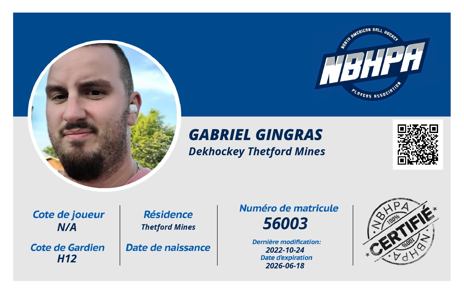 Gabriel Gingras