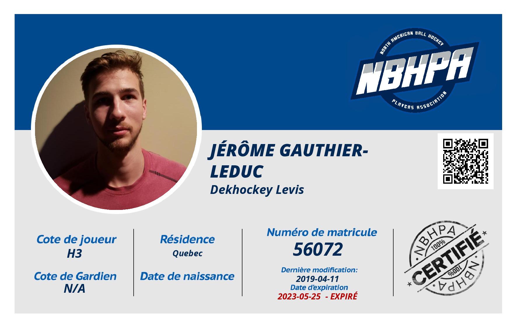 Jérôme Gauthier-leduc